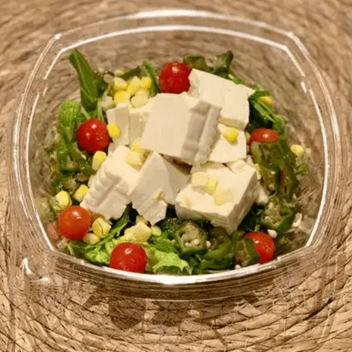 【さっぱり】豆腐サラダ【Refreshing】Tofu salad